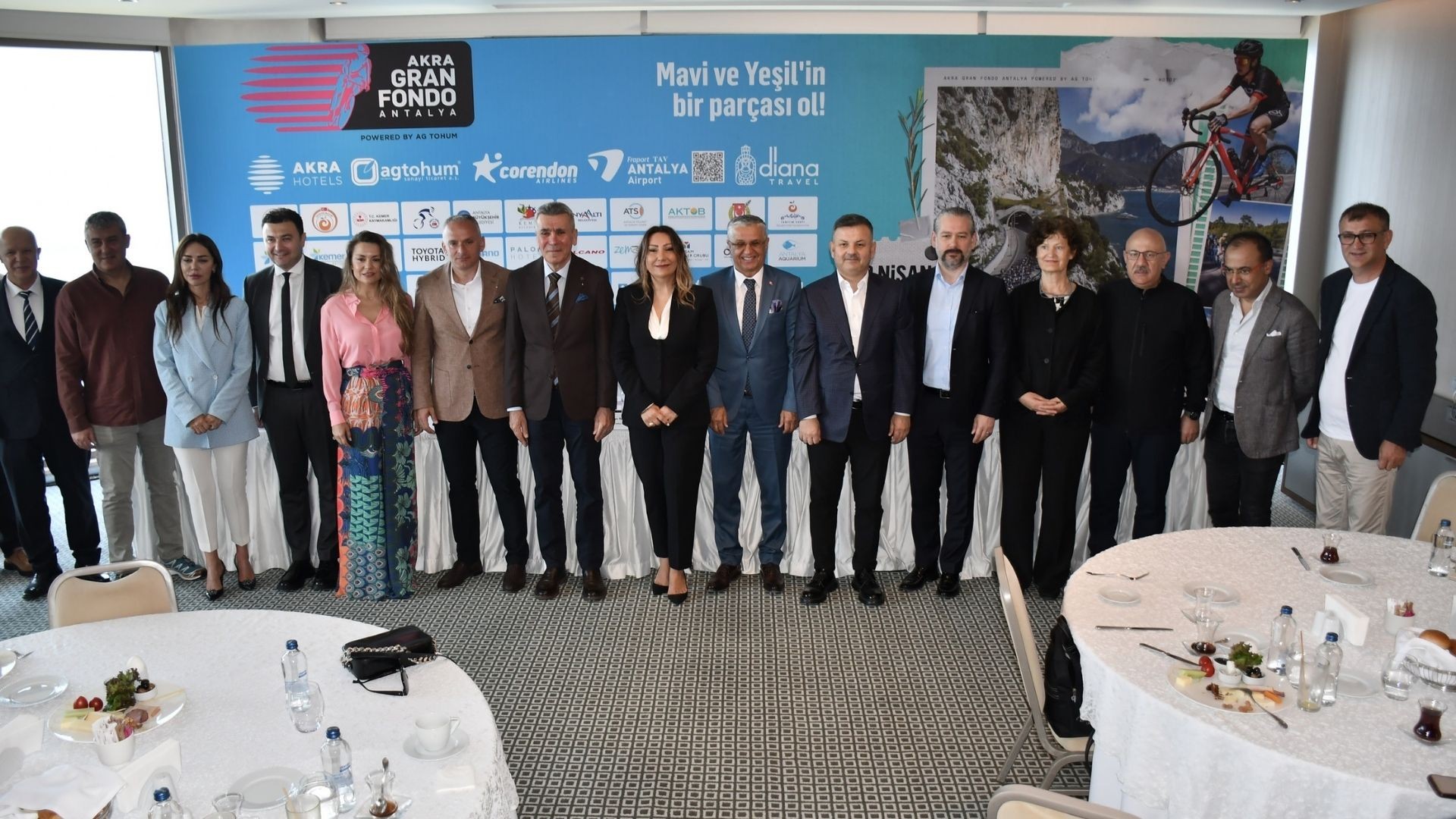 AKRA Gran Fondo Antalya Powered By AG Tohum, 28 Nisan Pazar Günü Koşulacak