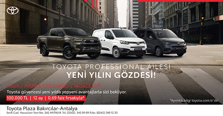 Toyota Bakırcılar Antalya